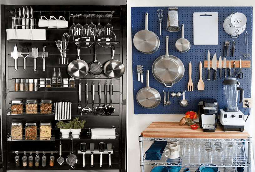 Como organizar o armário de cozinha - Despensa de cozinha pequena